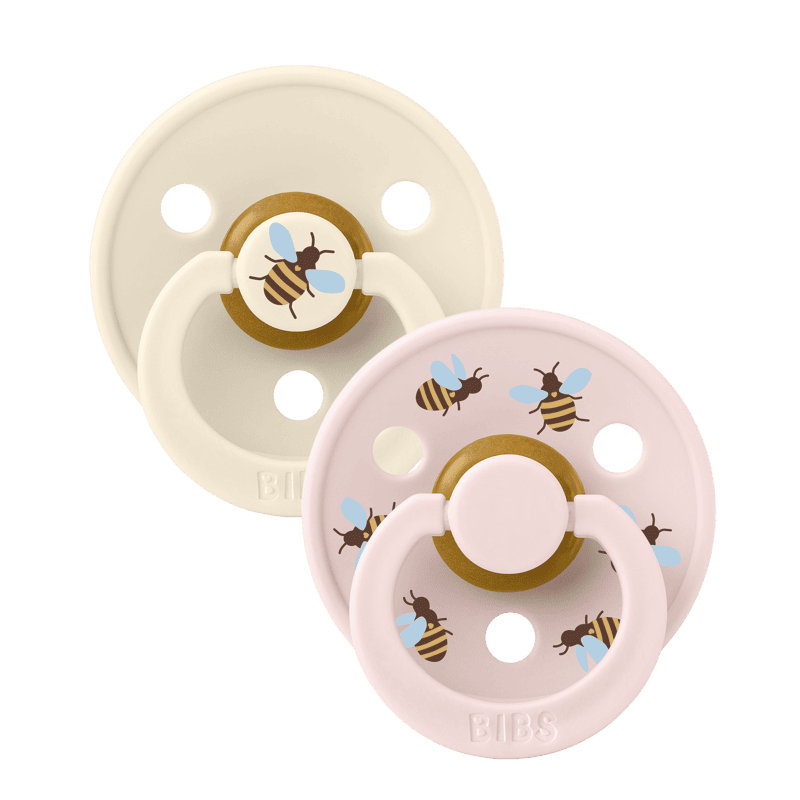 STUDIO Colour Bumblebee Pacifier - Ivory Mix