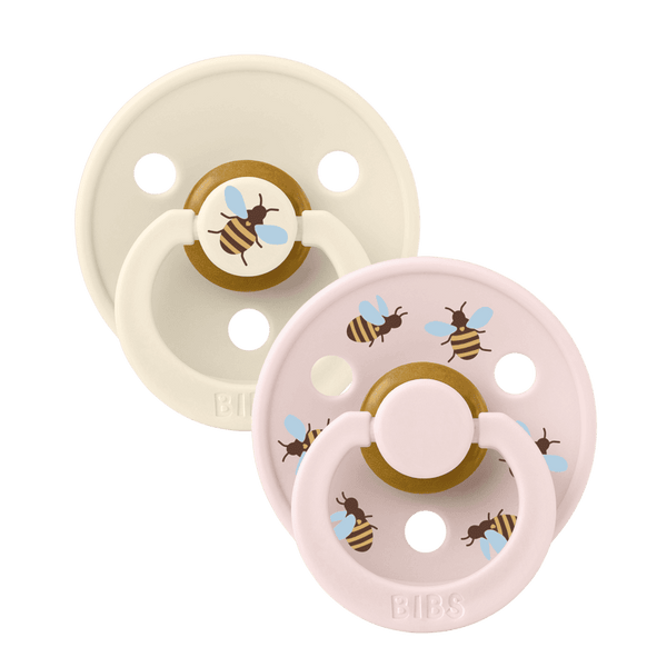 STUDIO Colour Bumblebee Pacifier - Ivory Mix