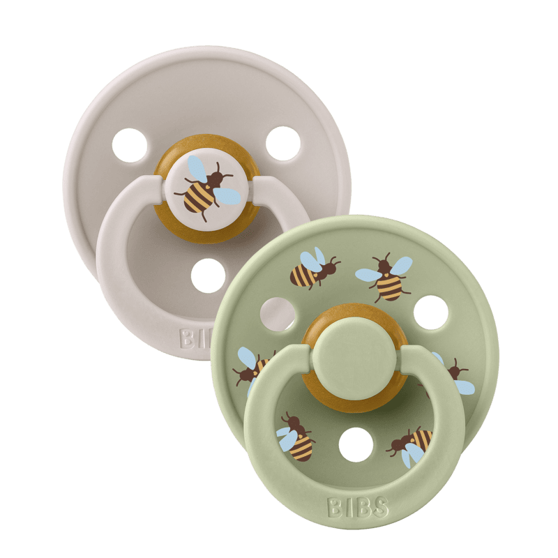 STUDIO Colour Bumblebee Pacifier - Mushroom Mix