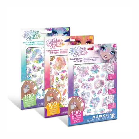 Nebulous Stars Temporary Tattoos