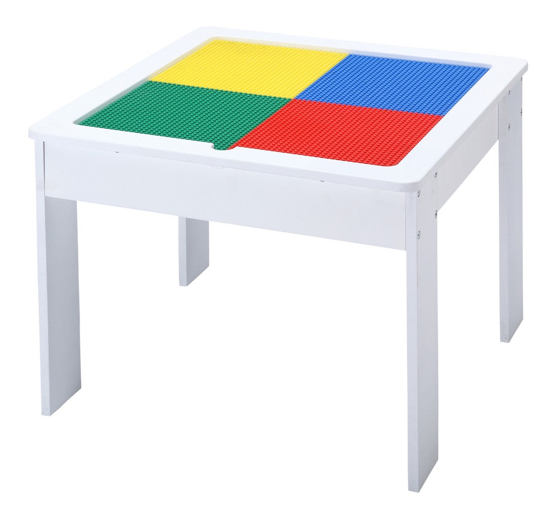 Liberty House White Wooden Multipurpose Activity Table