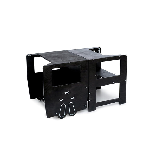 Convertible kitchen tower RABBIT BLACK