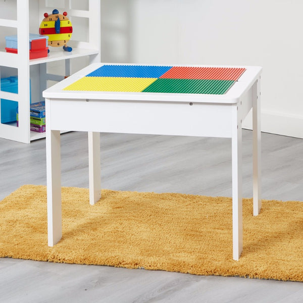 Liberty House White Wooden Multipurpose Activity Table