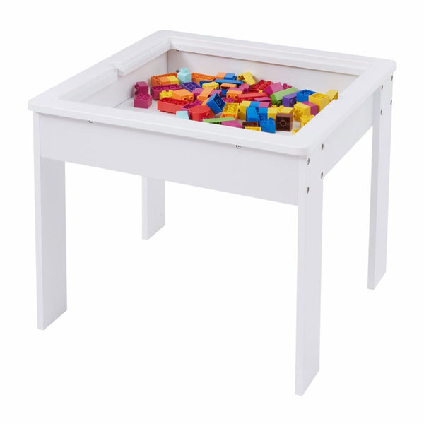 Liberty House White Wooden Multipurpose Activity Table