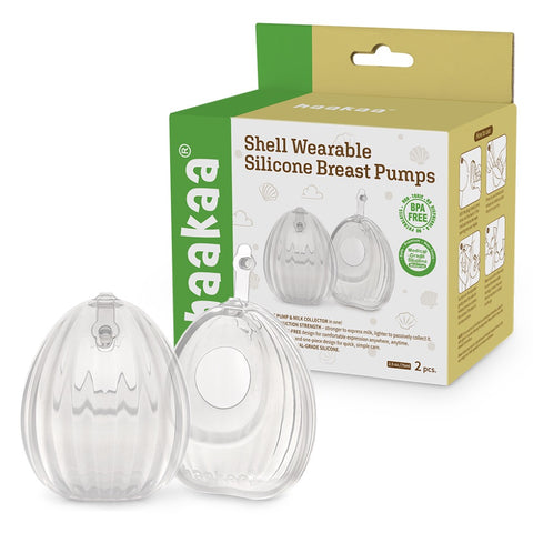 Haakaa Shell Wearable Silicone Breast Pump (75/100ml)