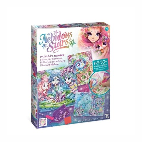 Nebulous Stars Dazzle-By-Number – Rainbow