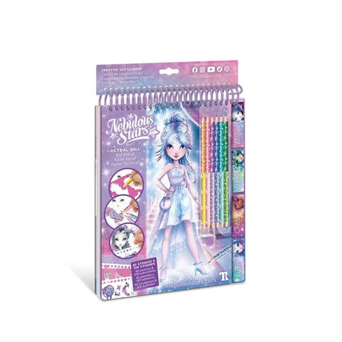 Nebulous Stars Fashion Sketchbook – Astral Ball