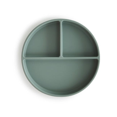 Silicone Plate Cambridge Blue