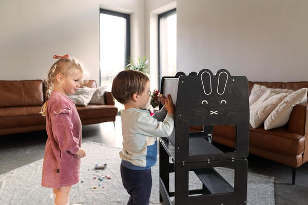 Convertible kitchen tower RABBIT BLACK