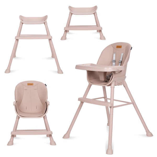 Kidwell Eatan 4in1 Highchair, Pink