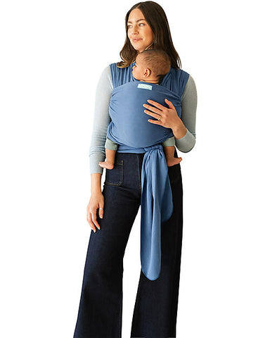 Classic Baby Carrier in Pure Cotton - Very easy to wear! - Ocean