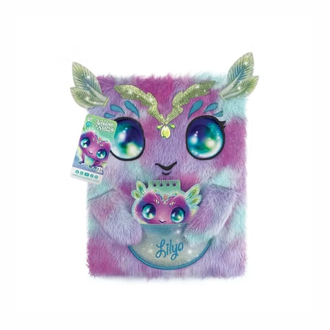 Nebulous Stars 2-In-1 Fuzzy Notebook – Lilya