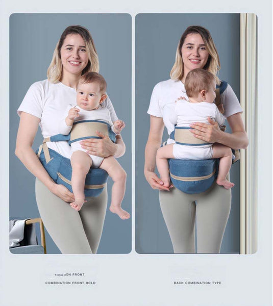 Rockabye Baby Hip Seat Carrier with Chest & PADDED Shoulder Strap