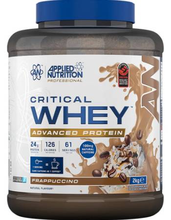 APPLIED NUTRITION CRITICAL WHEY 2KG- Vanilla/ Frapuccino/ Chocolate/ Strawberry