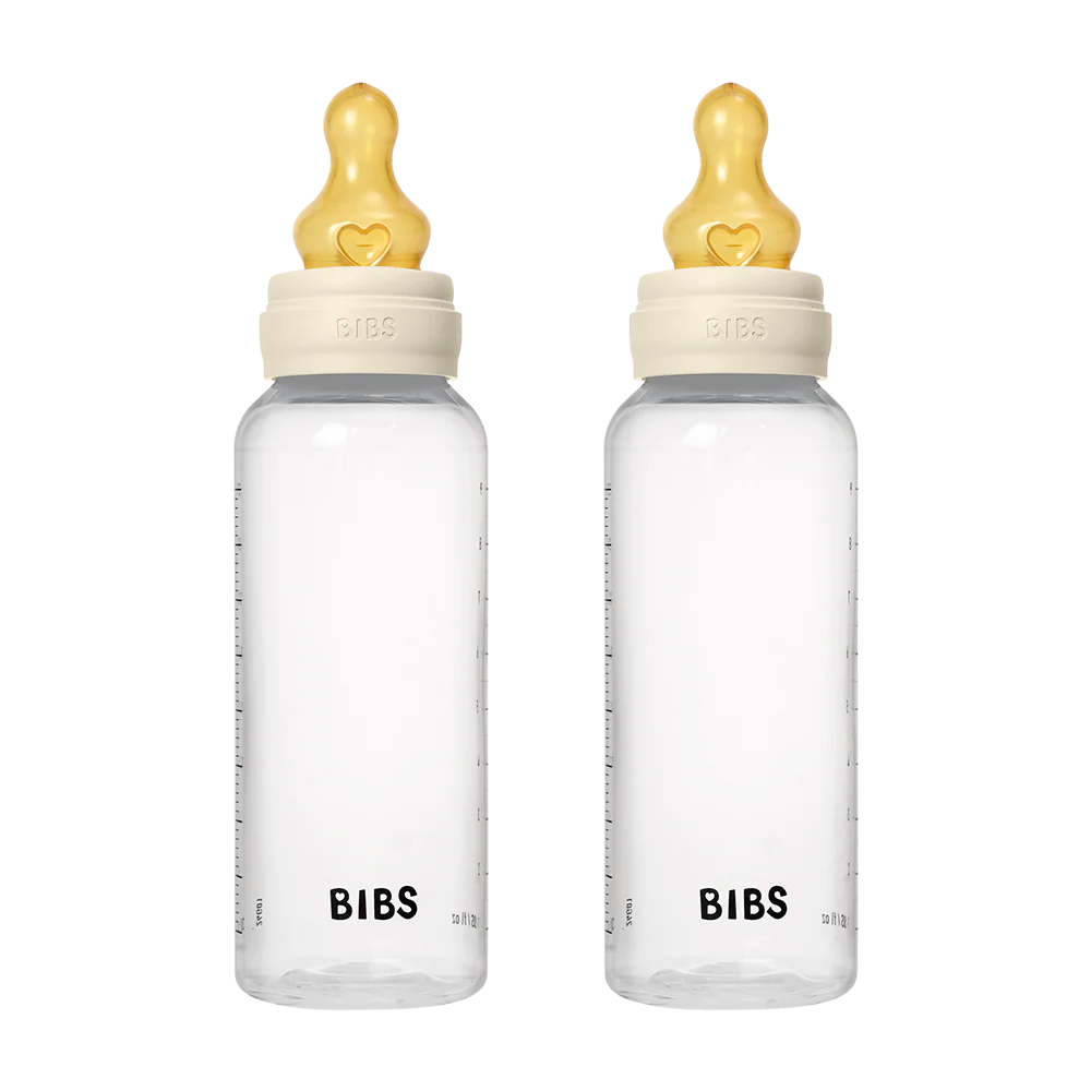 Baby BPA-Free PP Plastic Bottle Set 150ml/ 270ml Latex - Ivory- 2 pack