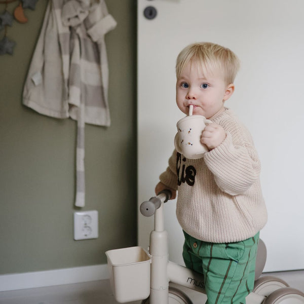 Mushie Silicone Feeding Toddler Set - Bees