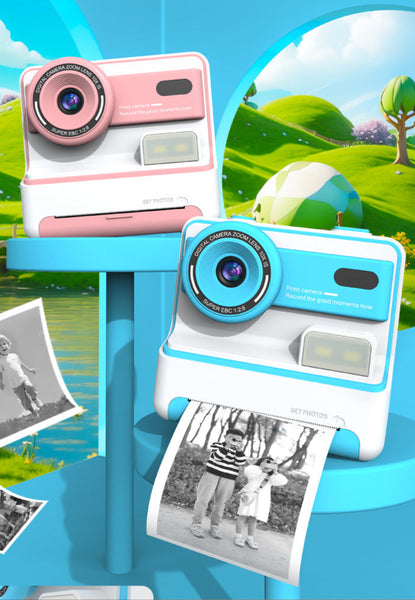 Kid's Digital Camera- Instant Print Pink/ Blue- SD CARD INCLUDED