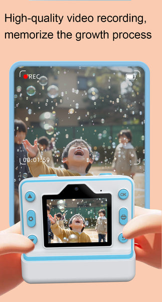 Kid's Digital Camera- Instant Print Pink/ Blue- SD CARD INCLUDED