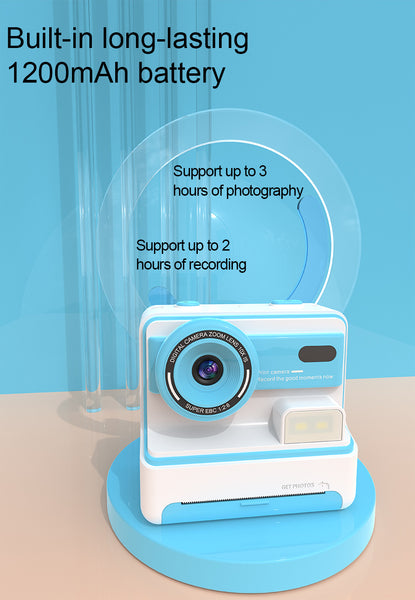 Kid's Digital Camera- Instant Print Pink/ Blue- SD CARD INCLUDED