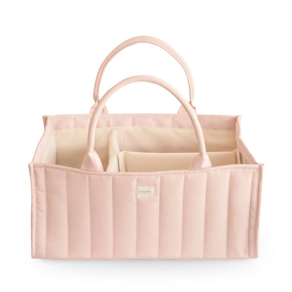 Mushie Diaper Caddy- Blush