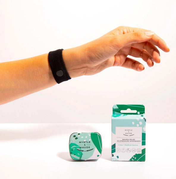 Myrtle & Maude Morning Sickness Acupressure Wristbands