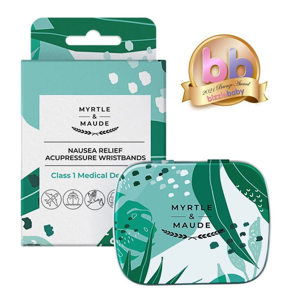 Myrtle & Maude Morning Sickness Acupressure Wristbands