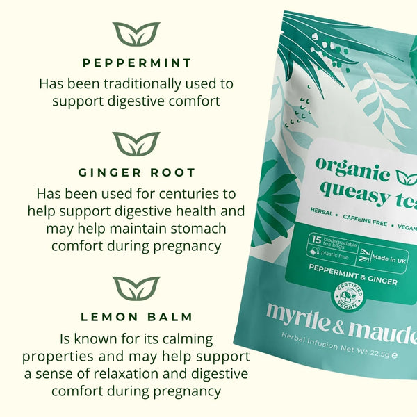 Myrtle & Maude Organic Morning Sickness Tea