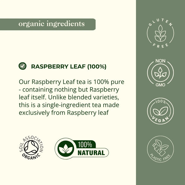 Myrtle & Maude Organic Raspberry Leaf Tea