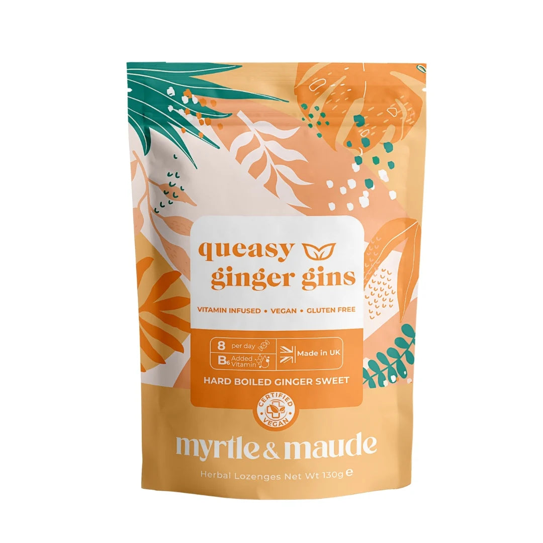 Myrtle & Maude Morning Sickness Vitamin B6 Ginger Gins