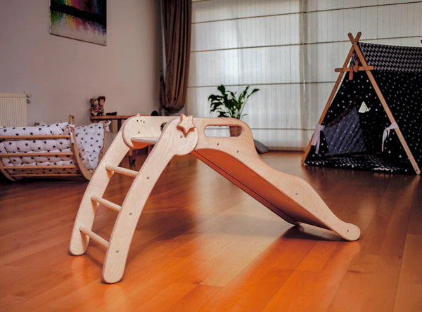 Foldable Wooden Slide