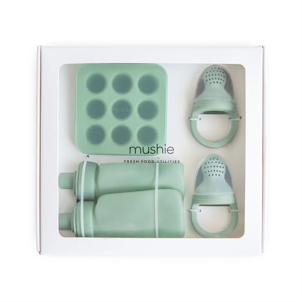 Mushie Fresh Food Utilities - Cambridge Blue
