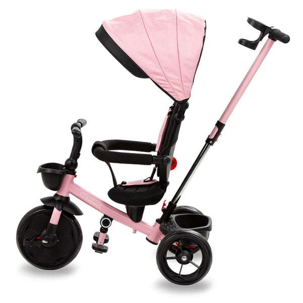 Kidwell Axel Foldable Trike with Rotating Seat, Charmy Pink