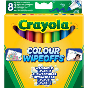 Crayola Colour Wipeoffs White Board Markers (8-pack)