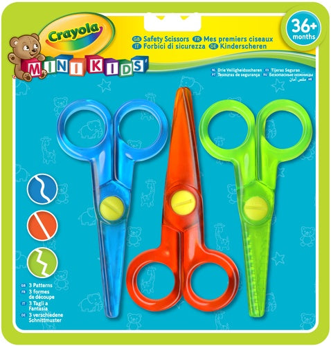 Crayola Mini Kids Safety Scissors (3-pack)