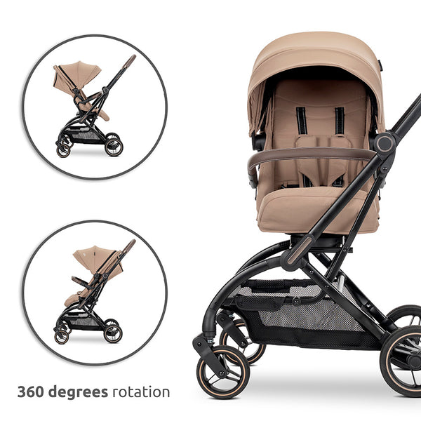 Baby Stroller MAKAYA with Rotation 360