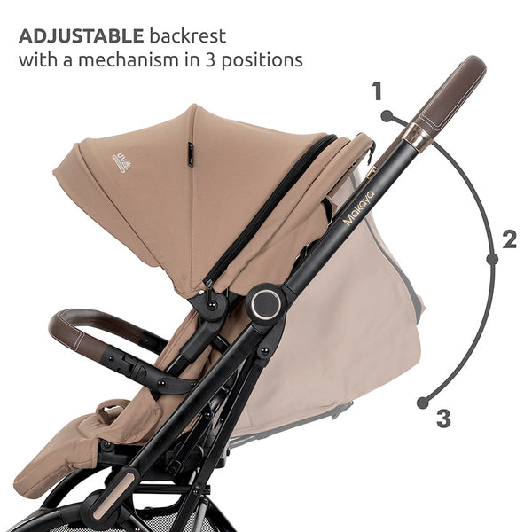 Baby Stroller MAKAYA with Rotation 360