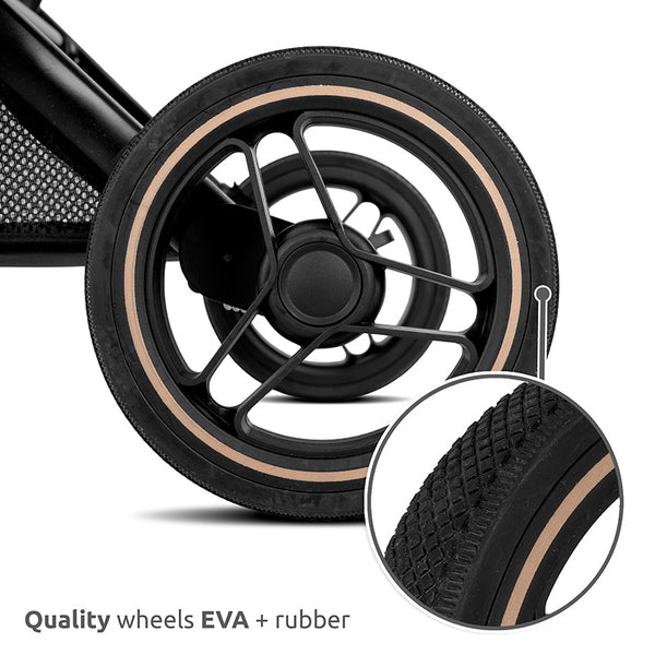 Baby Stroller MAKAYA with Rotation 360