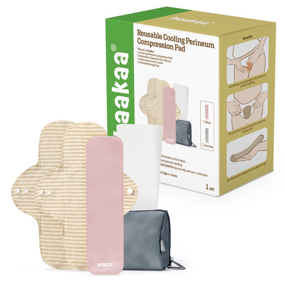 Haakaa Reusable Cooling Perineum Compression Pad + FREE Storage Bag