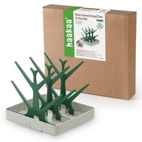 Haakaa Easy-Store Drying Tree & Tray Set