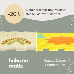 Hakuna Matte Puzzle Play Mat, Safari Animals