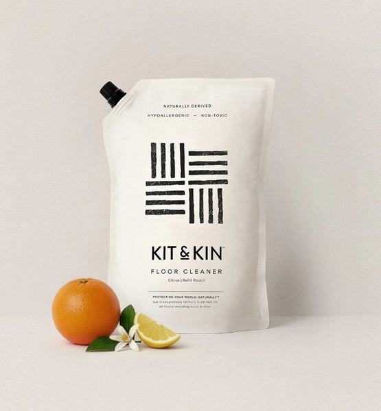 Kit & Kin Floor Cleaner, Citrus (1000ml)