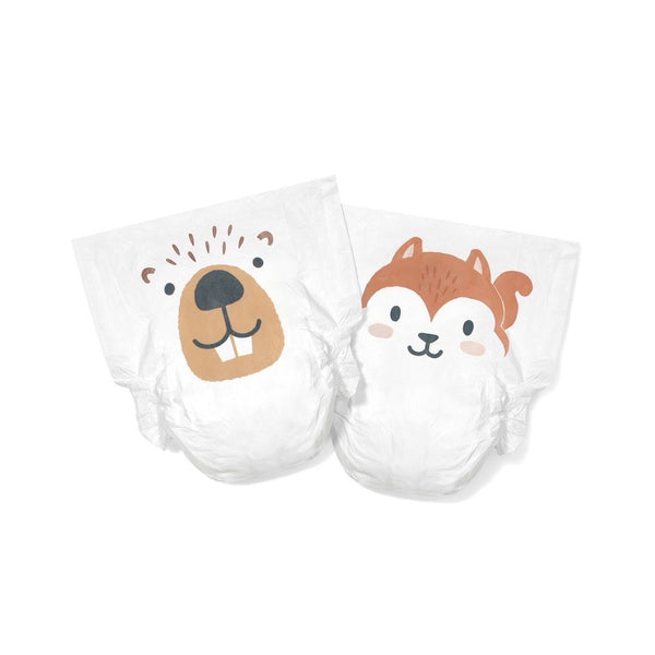 Kit & Kin eco nappies, Size 7 BOX, 17kg+ (22 x 4 packs, 88 nappies)