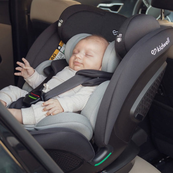 Kidwell Gocar i-Size 360° Rotating Car Seat, Black