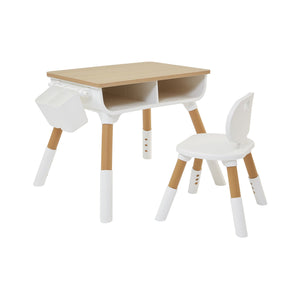 Liberty House Kids’ Scandi Height Adjustable Table and Chair Set