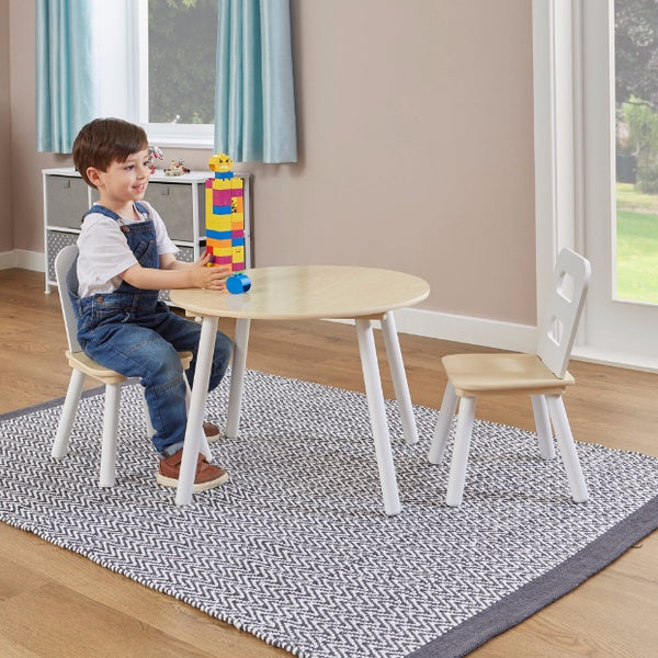 Liberty House Kids’ Round Table and 2 Chairs Set