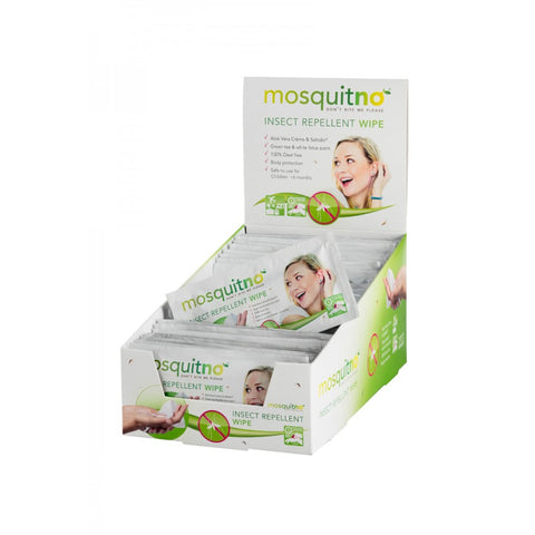 MosquitNo Insect Repllent Wipes (Box of 50)
