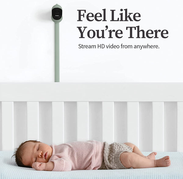 Owlet Monitor Duo: Smart Sock 3 & Cam 2 Video Baby Monitor – Sleepy Sage