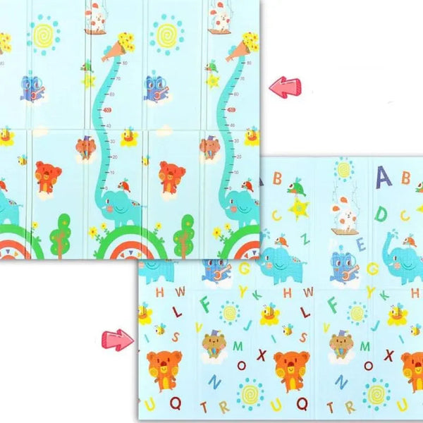 Playpen Bundle BUNDLE: Extra Large Playpen, Grey + PIRA Foldable & Reversible Extra Large Play Mat(200 x 180 cm)