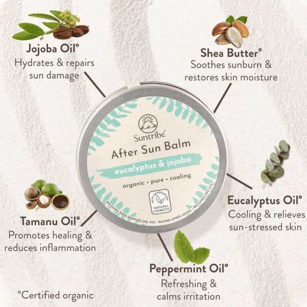 Suntribe Organic After Sun Balm Eucalyptus & Jojoba