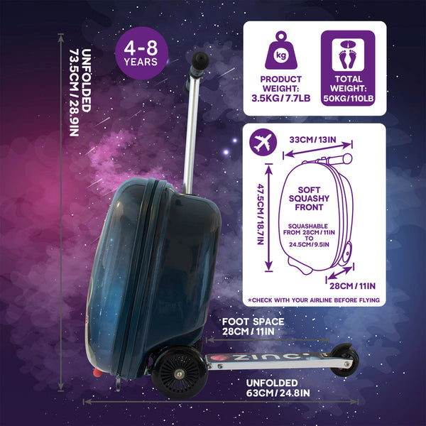 Flyte Scooter Suitcase, Sammie the Spaceman